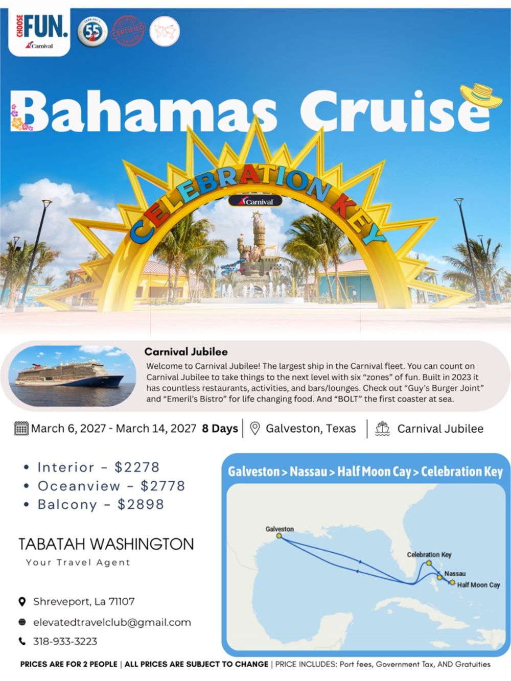 Anyone looking for a travel advisor??